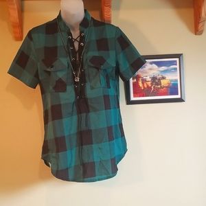 Short Sleeve Summer Blouse
